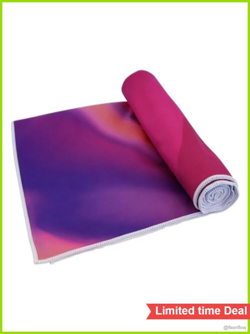 Hot Yoga Towel Non Slip Microfiber Quick Dry 24x72 Mat Sized